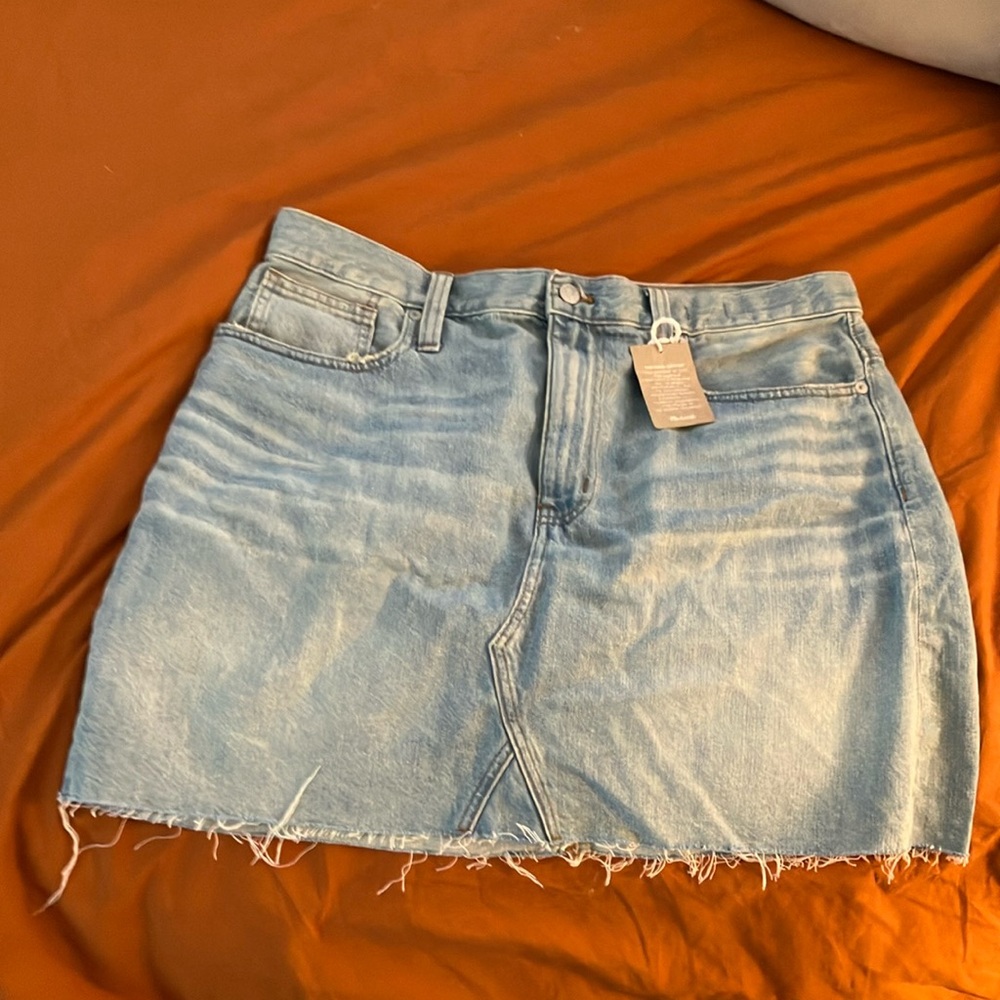 Madewell Rigid A-Line Denim Skirt, Never Been Worn
